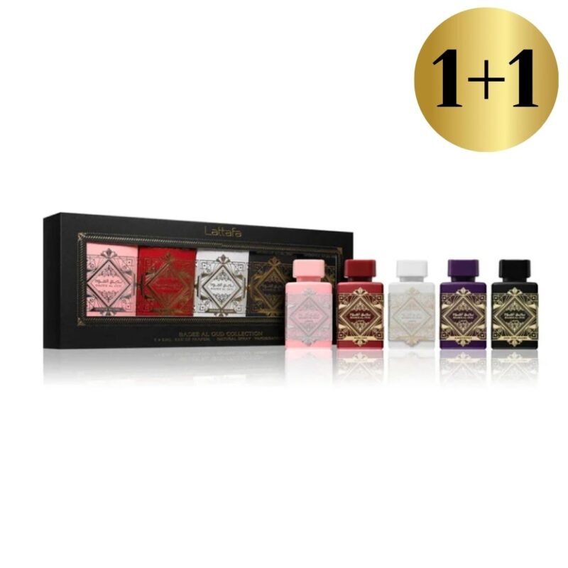 Lattafa Bade'e Al Oud Mini Collection“ aliejinių kvepalų rinkinys