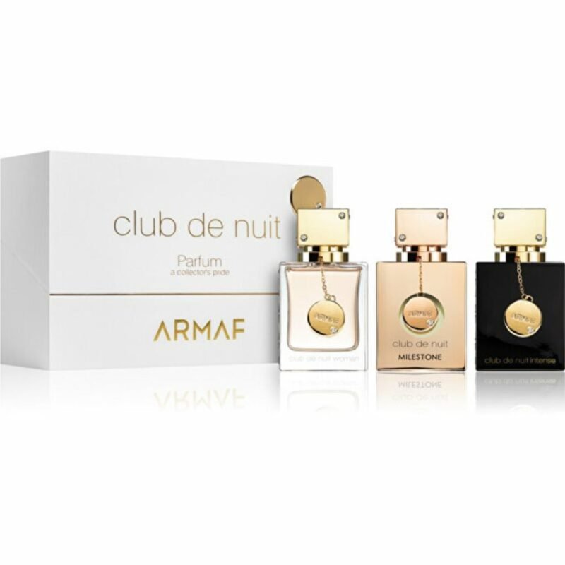 Armaf Club de Nuit Parfum a Collector´s Pride rinkinys moterims (3 x 30 ml. EDP)