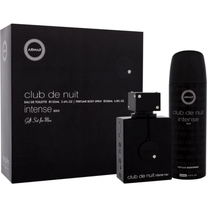 Armaf Club de Nuit Intense Man rinkinys vyrams (105 ml. EDT + 200 ml. purškiamas dezodorantas)