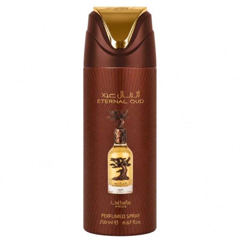 Lattafa Pride Eternal Oud Perfumed Spray kūno purškiklis vyrams ir moterims