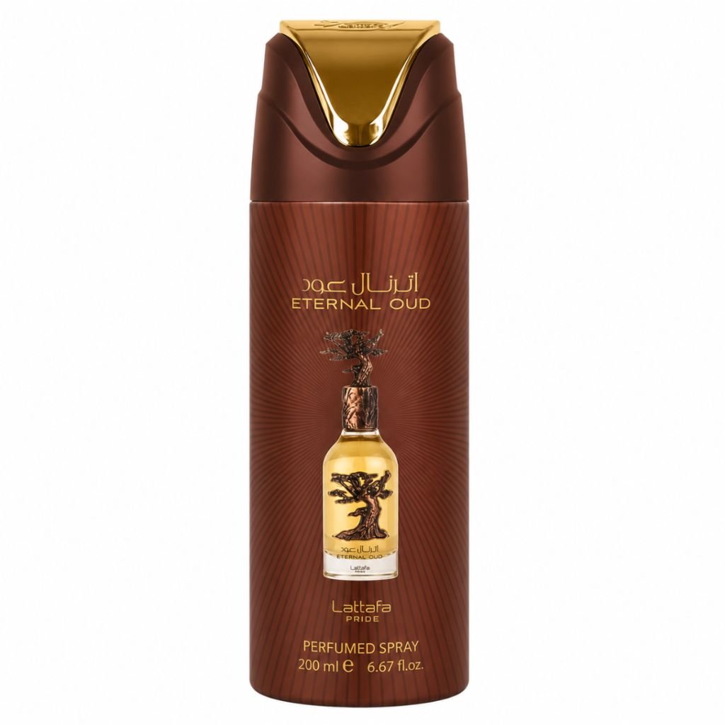 Lattafa Pride Eternal Oud Perfumed Spray kūno purškiklis vyrams ir moterims